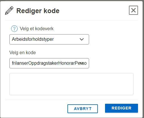 Rediger kode 2